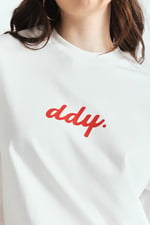 DDY KIRMIZI PREMİUM BASKILI OVERSİZE TSHIRT