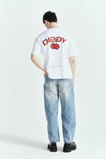 DIDDY CHERRY BASKILI PREMİUM OVERSİZE TSHIRT