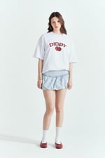 DIDDY CHERRY BASKILI PREMİUM OVERSİZE TSHIRT