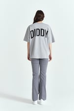DİDDY ÖN-SIRT PREMİUM BASKILI OVERSİZE TİŞÖRT