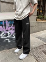 DIDDY Premium Paça Lastikli Oversize Eşofman siyah 