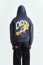 DIDDY STAR PREMIUM BASKILI OVERSİZE HOODİE