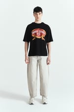 DIDDY STUDİO HOTEL PREMİUM BASKILI OVERSİZE TSHIRT