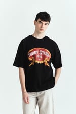 DIDDY STUDİO HOTEL PREMİUM BASKILI OVERSİZE TSHIRT