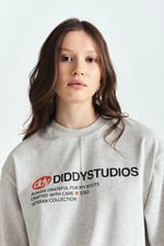 DİDDY STUDİOS ÇİFT NAKIŞ PREMİUM BASKILI TSHIRT