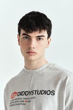 DİDDY STUDİOS ÇİFT NAKIŞ PREMİUM BASKILI TSHIRT
