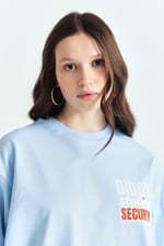 DİDDY STUDİOS SECURTY PREMİUM BASKILI OVERSİZE TSHIRT