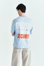 DİDDY STUDİOS SECURTY PREMİUM BASKILI OVERSİZE TSHIRT