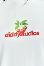 DİDDYSTUDİOS CHERRY BASKILI PREMİUM OVERSİZE LONG SLEEVE