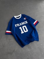 FRANCE 10 OVERSİZE TSHİRT