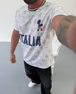 ITALIA DİJİTAL BASKI OVERSİZE TSHİRT