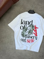 LAND OF DDY PREMİUM BASKILI OVERSİZE TSHIRT
