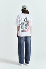 LAND OF DDY PREMİUM BASKILI OVERSİZE TSHIRT