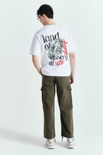 LAND OF DDY PREMİUM BASKILI OVERSİZE TSHIRT