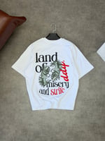 LAND OF DDY PREMİUM BASKILI OVERSİZE TSHIRT