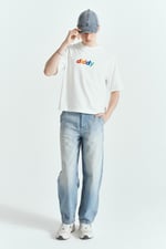 RENKLİ LOGO BASİC BASKILI PREMİUM TSHIRT