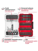 EİNHELL 42 PARÇA BİTS UÇ SET 118953