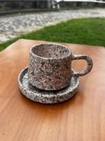  Granit Dokulu Çini Tabaklı Kupa