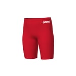 BOY'S TEAM SWIM JAMMER SOLID RED-WHITE