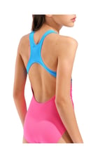 GIRL'S DOT SWIMSUIT SWIMPRO BACK KIZ ÇOCUK YÜZÜCÜ MAYOSU