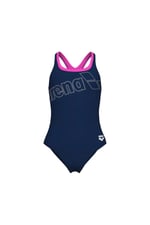GIRL'S LOGO SWIMSUIT SWIM PRO KIZ ÇOCUK YÜZÜCÜ MAYOSU