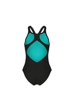 GIRL'S MULTICOLOURS SWIMSUIT V BACK KIZ ÇOCUK YÜZÜCÜ MAYOSU