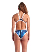 WOMEN'S ARENA ONE PRINT SWIMSUIT TECH BACK