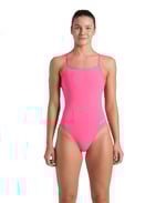 WOMEN'S TEAM SWIMSUIT CHALLENGE SOLID PINK