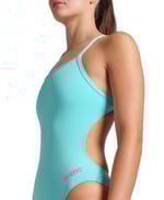 WOMEN'S TEAM SWIMSUIT CHALLENGE SOLID WATER