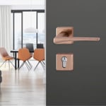 Hoppe Canberra Kapı Kolu Seti Barelli Tipi Bakır Renkli