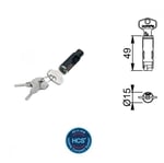 Hoppe HCS Paris Kapı Kol Seti Çerçeveli Cam Kanat Siyah Renkli  Anahtar Mandal