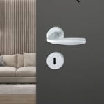 Hoppe New York Kapı Kolu Seti Barelli Tipi Gümüş Renkli