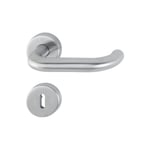 Hoppe Paris Kapı Kolu Seti Barelli Tipi Paslanmaz Çelik Renkli