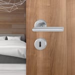 Hoppe Utrecht Kapı Kolu Seti Barelli Tipi Paslanmaz Çelik Renkli