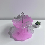 ARTEVIA Pink Mist İki Katlı Sunumluk