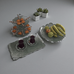 Aura Resin Serving Set - Sunumluk Seti