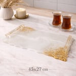 Luxury Snow- Büyük Tepsi (45x27cm)