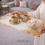 Luxury Snow- Büyük Tepsi (45x27cm)