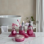 Pink Aura Banyo Sabunluk Seti