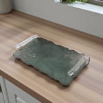 Shadow Stream Tray - Küçük Tepsi - Yeşil