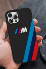 BMW Tasarımlı Premium Telefon Kılıfı Siyah