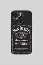 İphone Uyumlu Jack Tasarımlı Premium Telefon Kılıfı Siyah (Model Seçiniz)