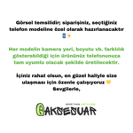 İphone Uyumlu Renkli Kalpler Tasarımlı Şeffaf Telefon Kılıfı (Model Seçiniz)