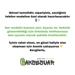 İphone Uyumlu Renkli Kalpler Tasarımlı Şeffaf Telefon Kılıfı (Model Seçiniz)