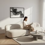 Dalga Form Metal Duvar Tablosu
