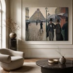 Gustave Caillebotte Paris Sokağı; Yağmurlu Gün