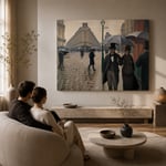 Gustave Caillebotte Paris Sokağı; Yağmurlu Gün