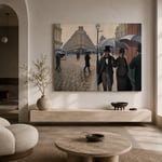 Gustave Caillebotte Paris Sokağı; Yağmurlu Gün
