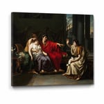 Jean-Baptiste Wicar Virgil'in Augustus, Octavia ve Livia'ya Aeneid'i Okuması