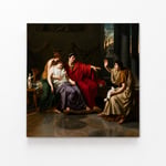 Jean-Baptiste Wicar Virgil'in Augustus, Octavia ve Livia'ya Aeneid'i Okuması